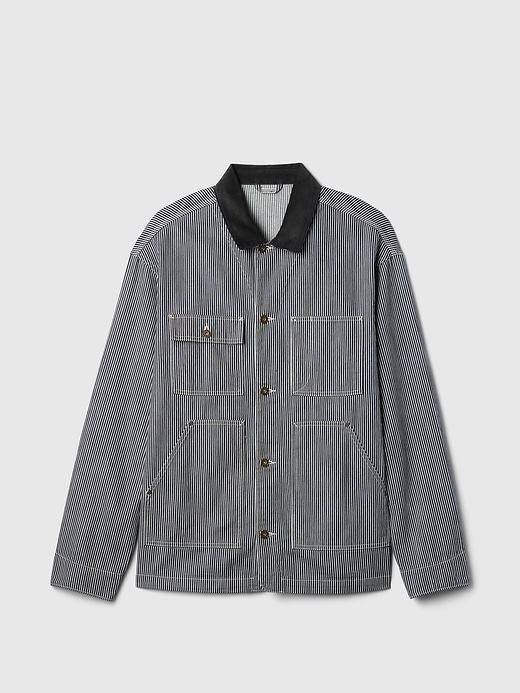 Image number 5 showing, Railroad Denim Chore Jacket