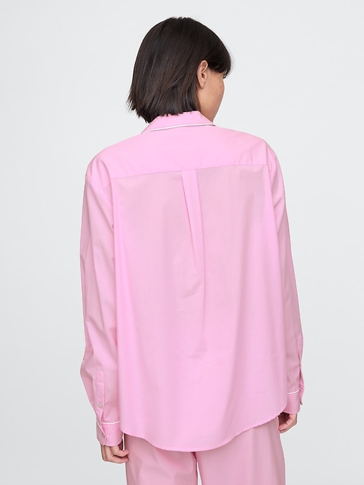 Image number 2 showing, Poplin PJ Shirt