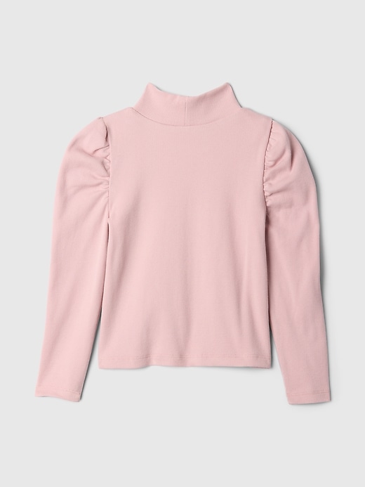 Image number 2 showing, babyGap Puff Sleeve Rib Mockneck