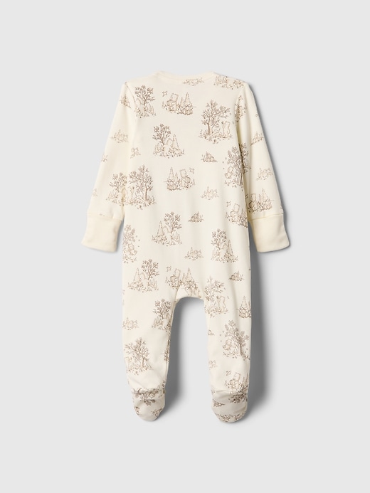 Image number 2 showing, Baby First Favorites Supima® Footed One-Piece