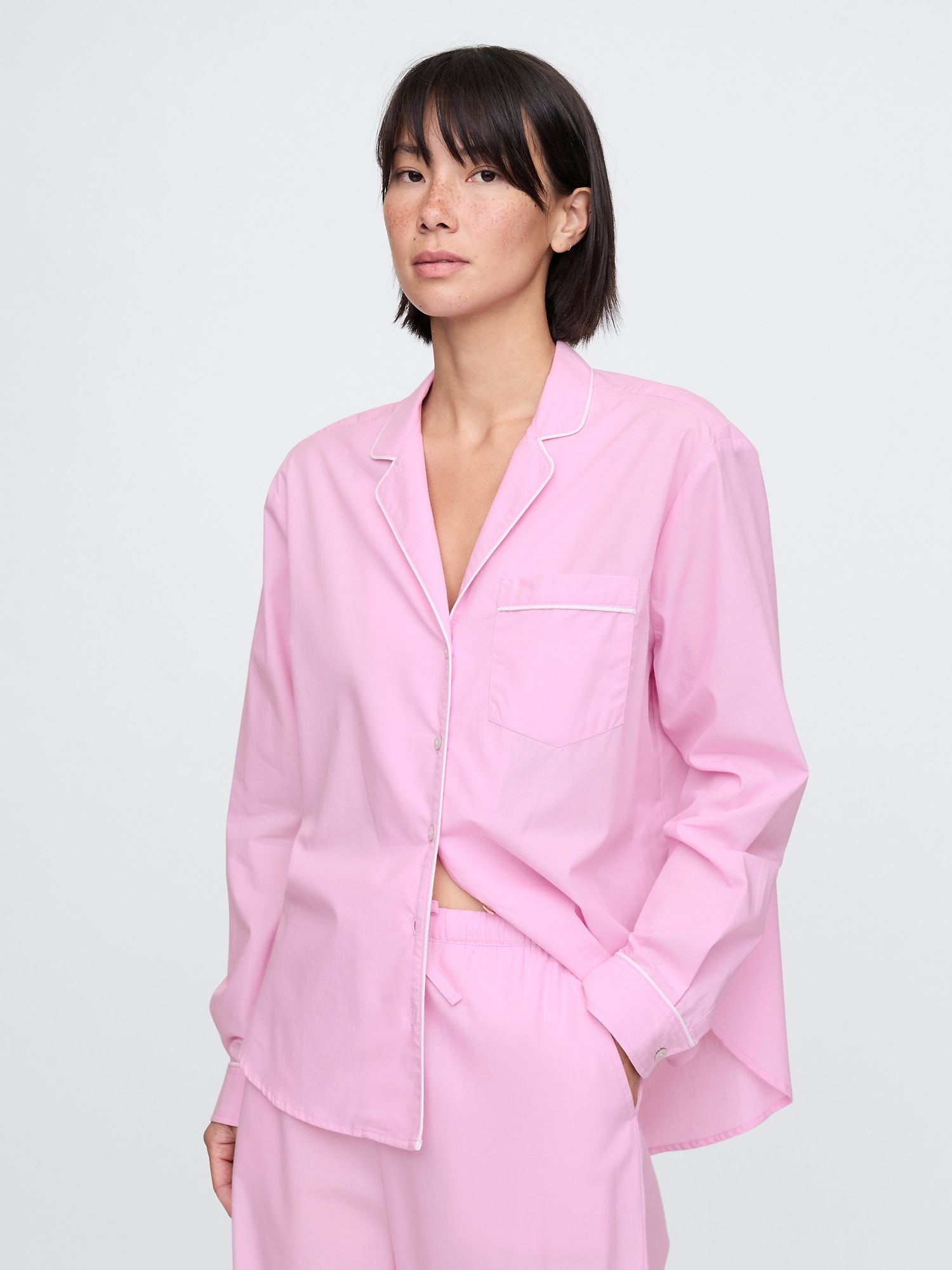 Poplin PJ Shirt