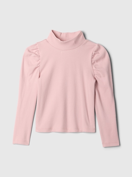 Image number 5 showing, babyGap Puff Sleeve Rib Mockneck