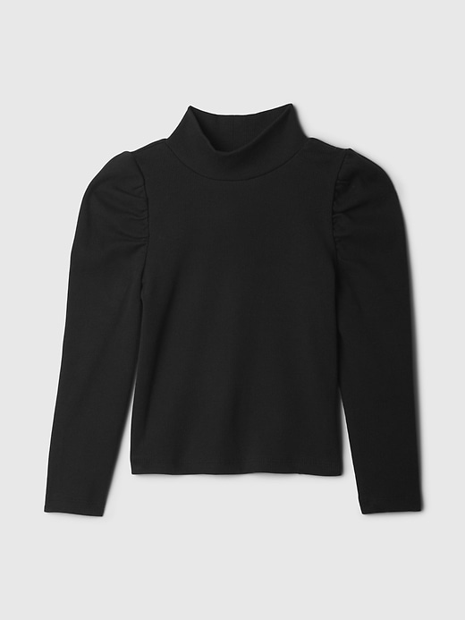 Image number 7 showing, babyGap Puff Sleeve Rib Mockneck