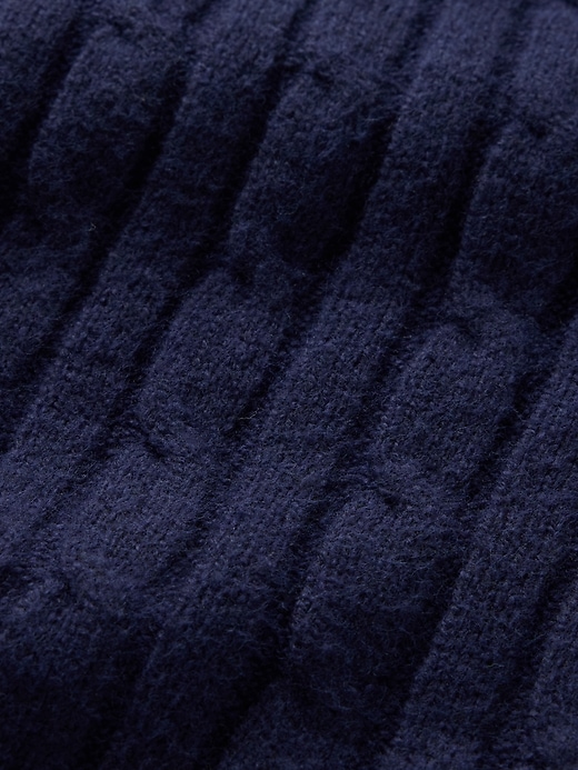 Image number 4 showing, CashSoft Cable-Knit Sweater