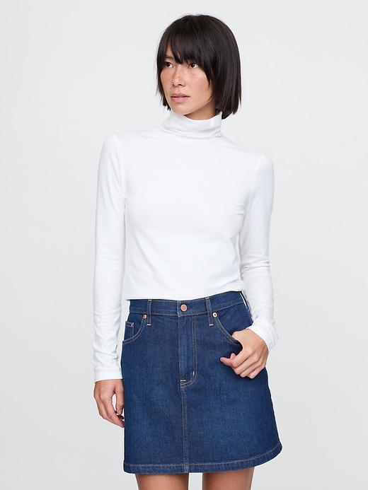 Image number 1 showing, Featherweight Turtleneck