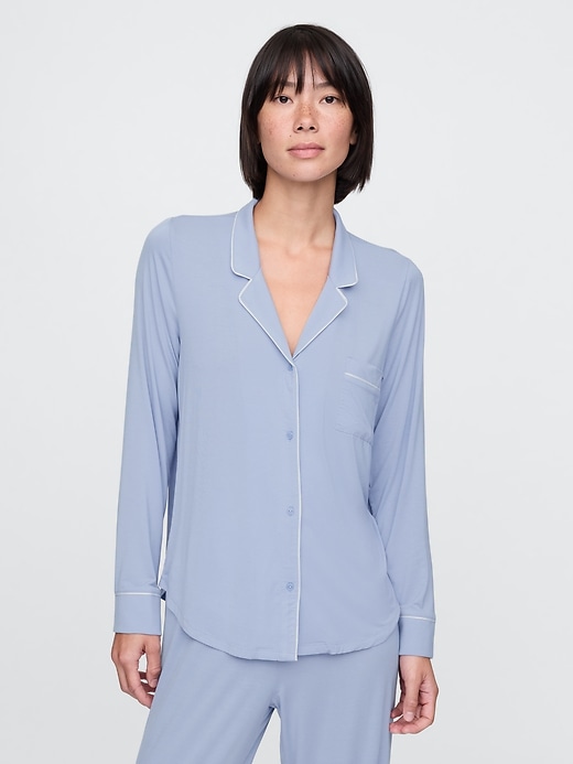 Image number 9 showing, Modal Pajama Shirt