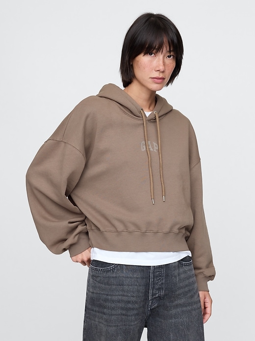 Image number 1 showing, Vintage Soft Cropped Hoodie