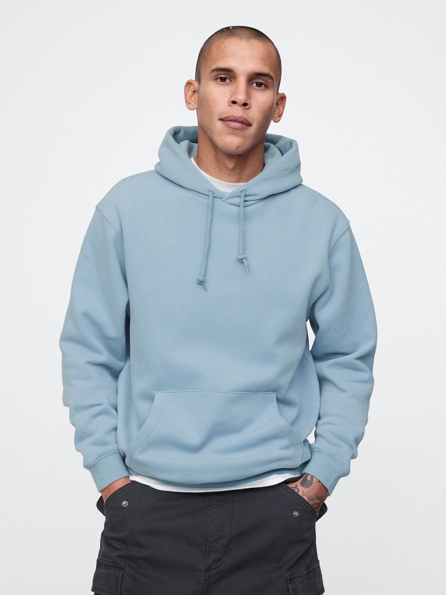 Vintage Soft Hoodie - Blue