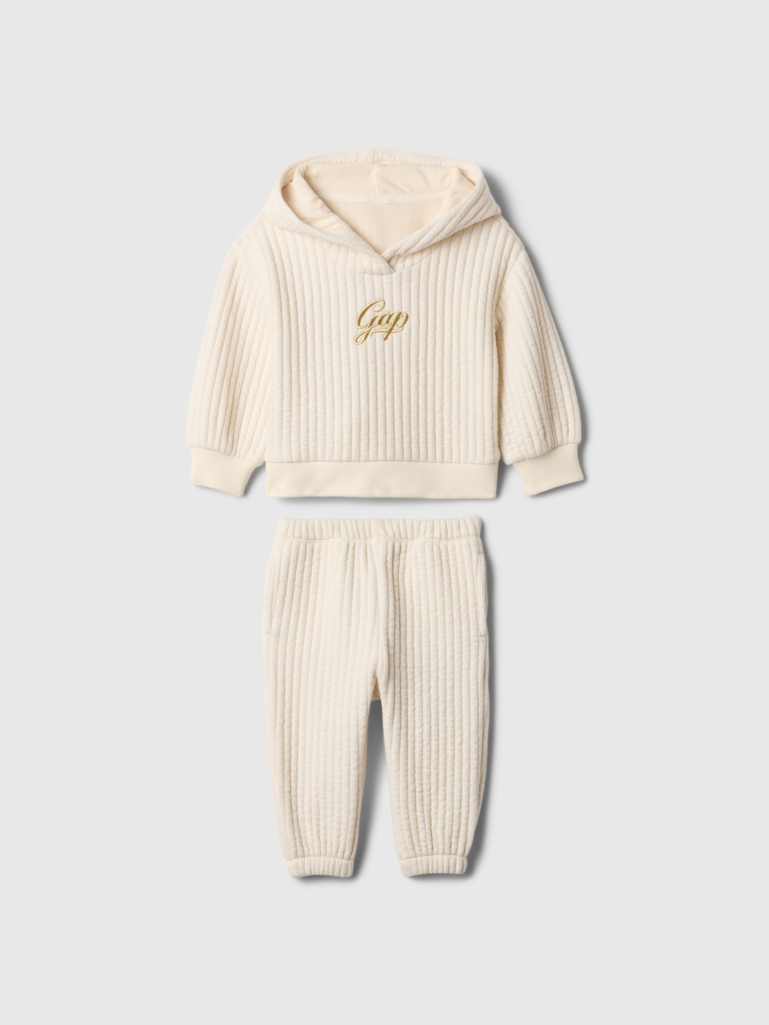 babyGap Wide Rib Logo Outfit Set