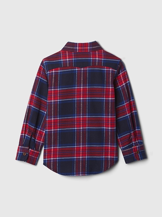 Image number 3 showing, babyGap Organic Cotton Flannel Shirt