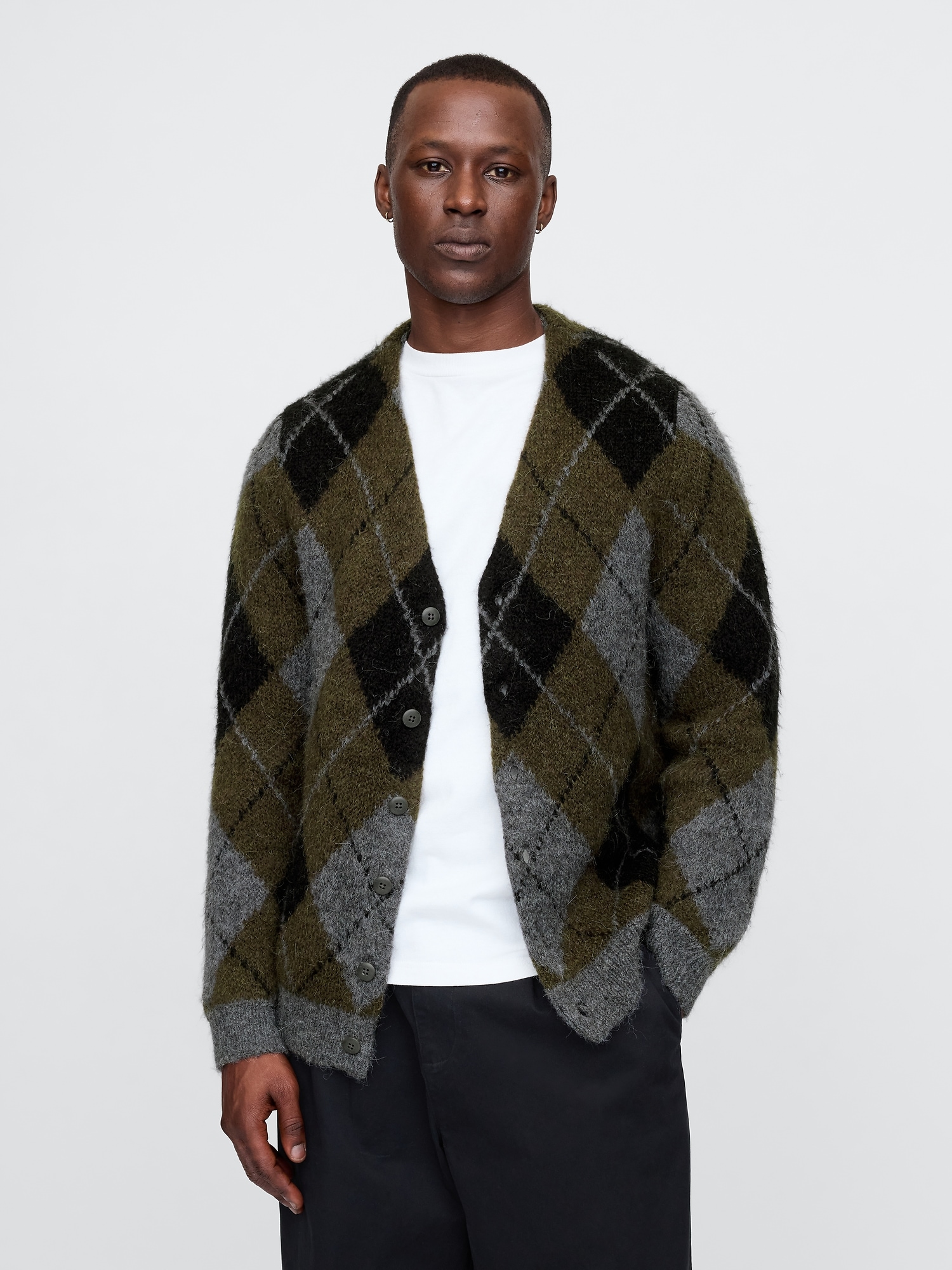 Argyle Cardigan Gap