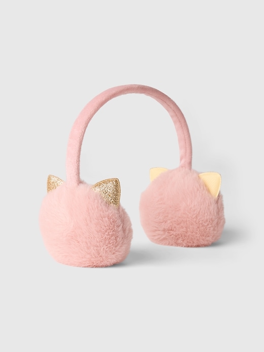 View large product image 1 of 1. Toddler Cat Earmuffs