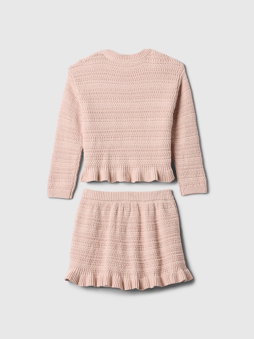 Image number 3 showing, babyGap Ruffle Sweater Skirt Set