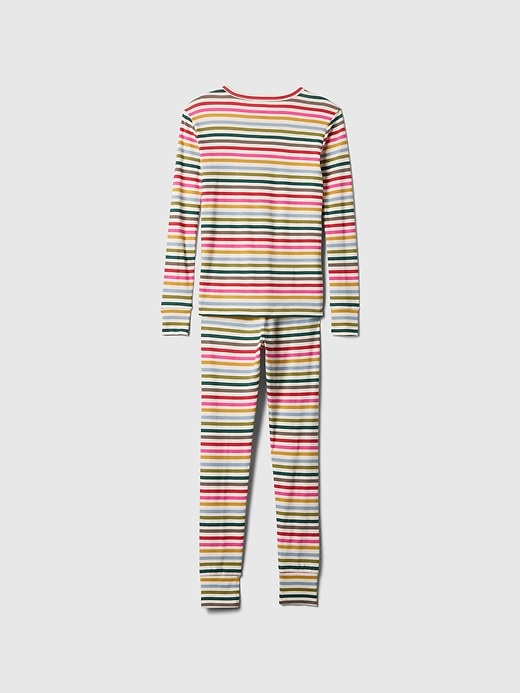 Image number 4 showing, Kids Organic Brushed Cotton PJ Set