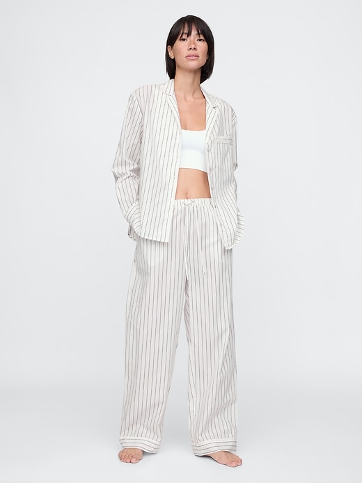 Image number 8 showing, Poplin PJ Pants