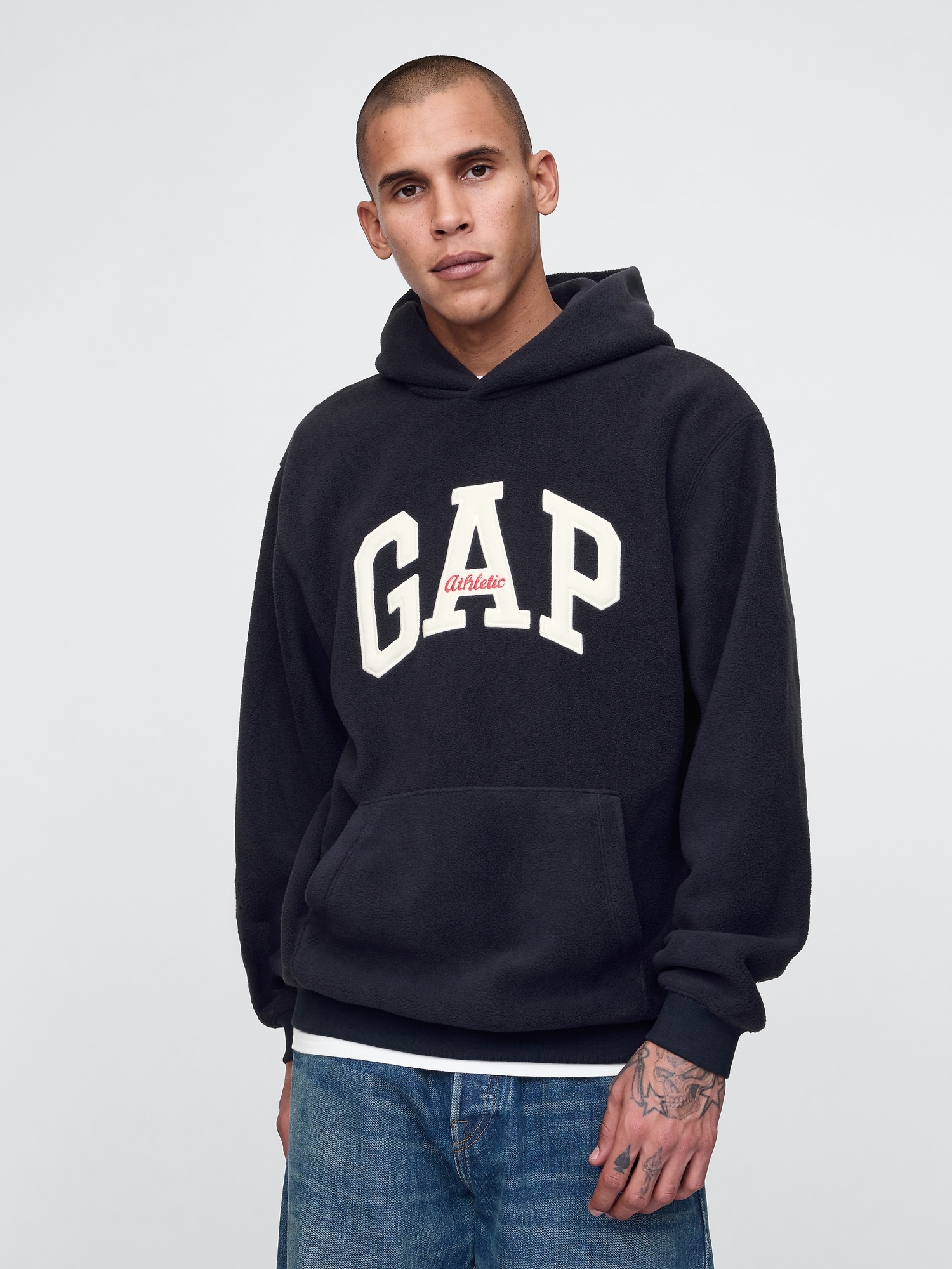 Gap Athletic Logo Hoodie Gap