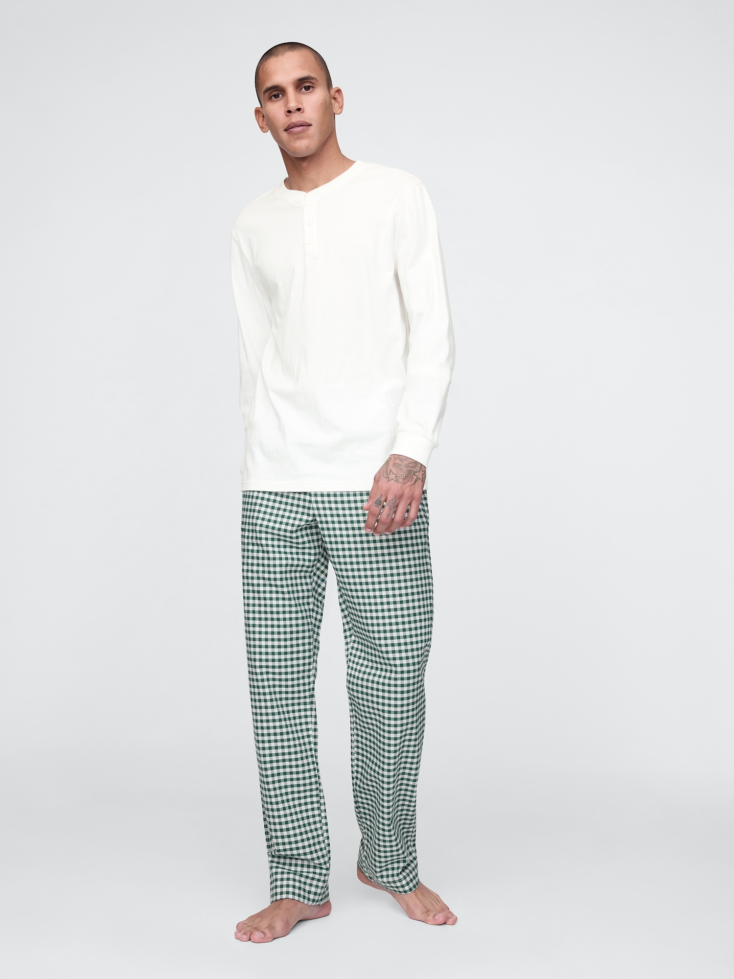 Adult Pajama Pants - Green