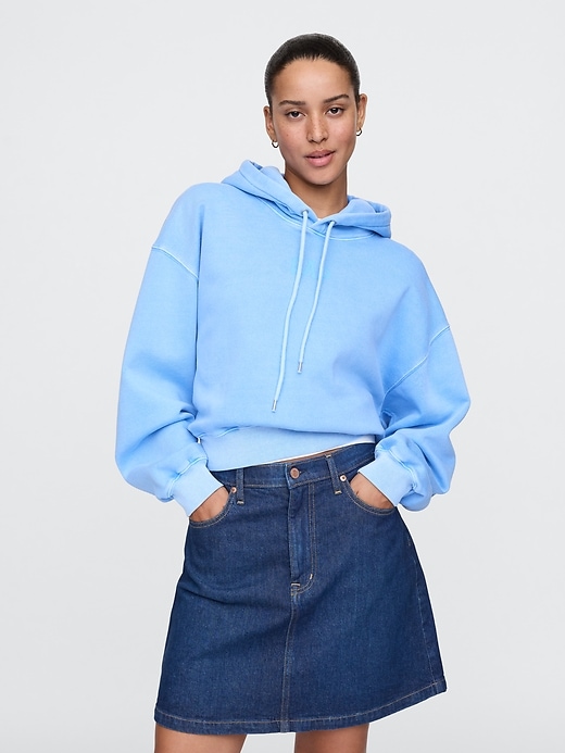 Image number 1 showing, Vintage Soft Cropped Hoodie