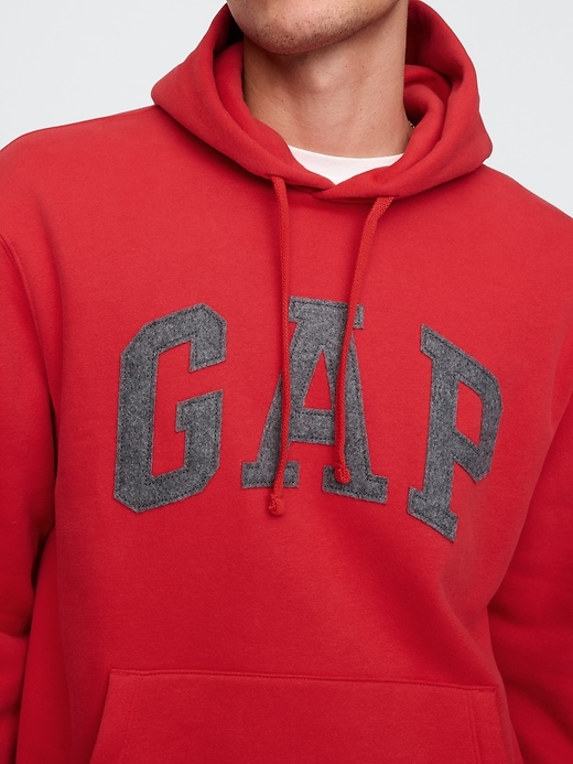 Vintage Soft Arch Logo Hoodie Gap