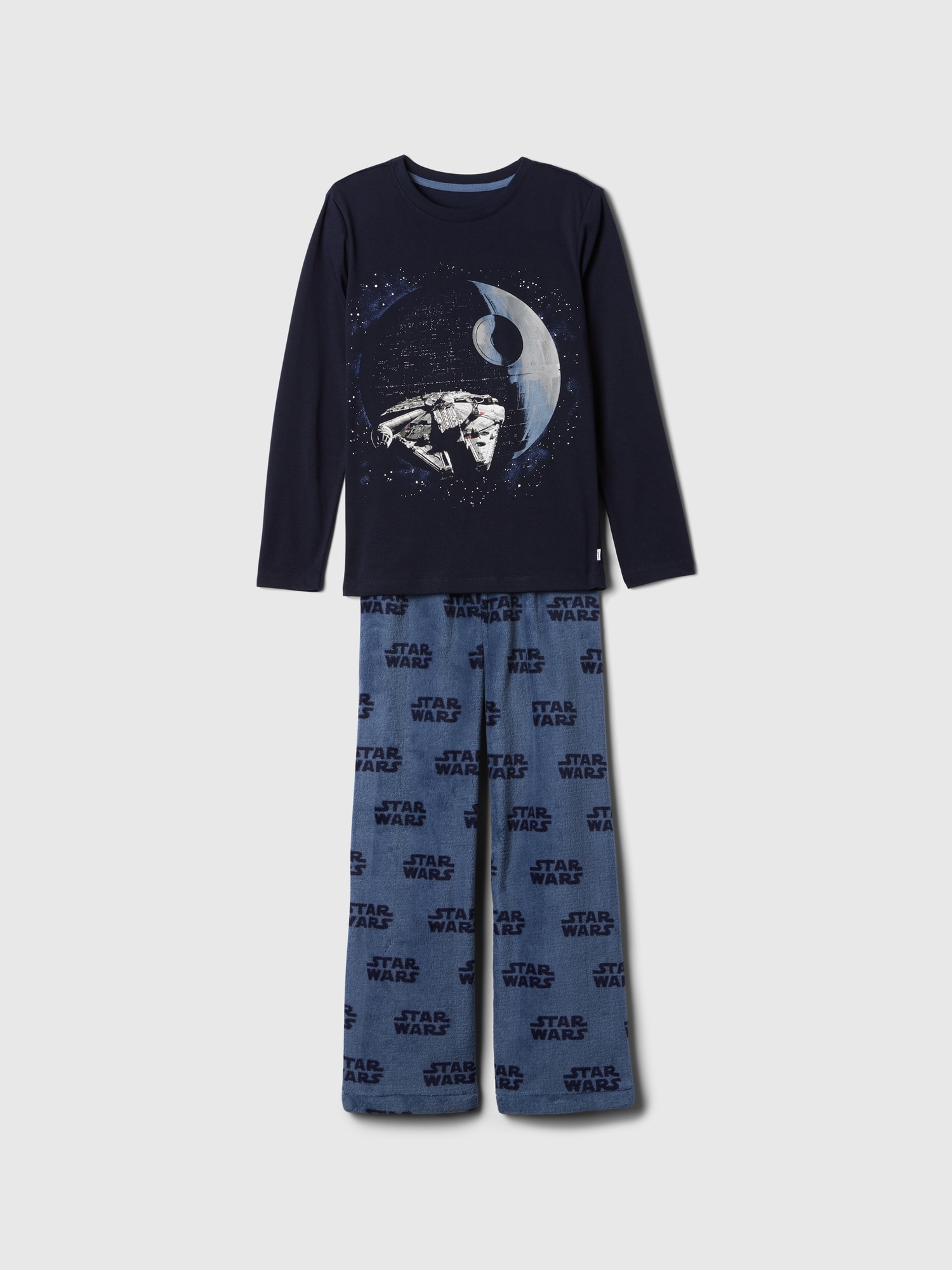 Boys Star Wars Recycled Pj Set by Gap Black Plus Size 12