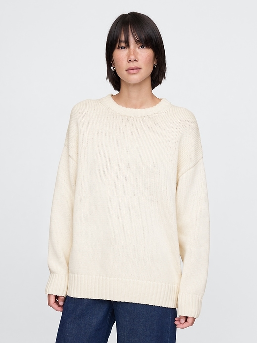 Image number 10 showing, Oversized Boyfriend Sweater