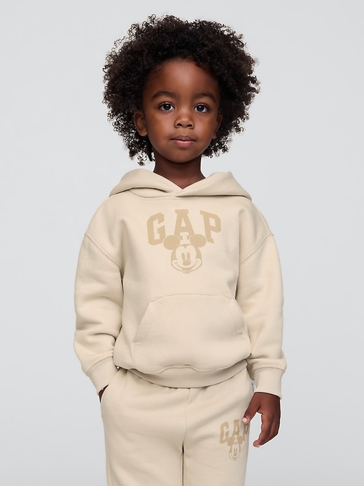 Image number 5 showing, Gap × Disney Baby Vintage Soft Mickey Mouse Logo Hoodie