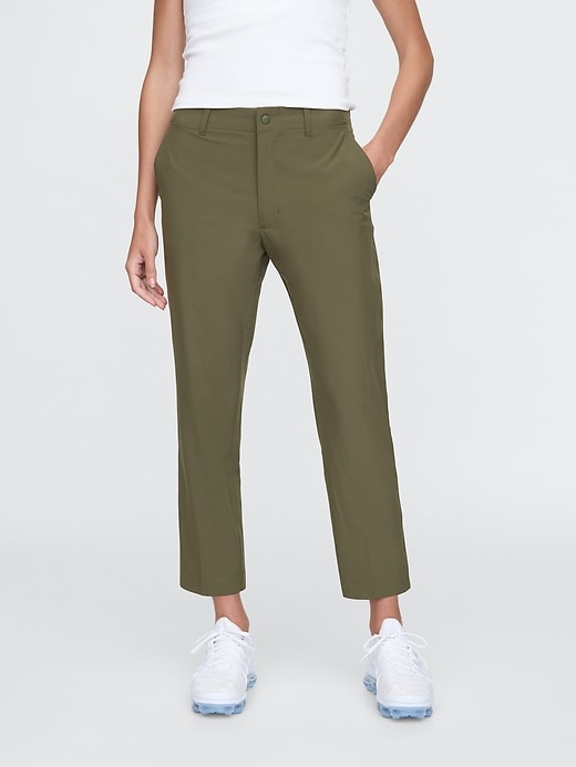 View large product image 2 of 15. GapFit High Rise Downtown Runaround Pants