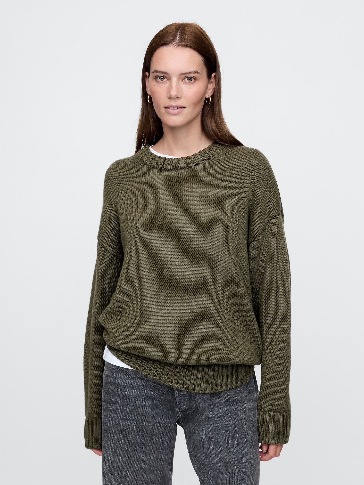 Oversized Boyfriend Sweater Gap