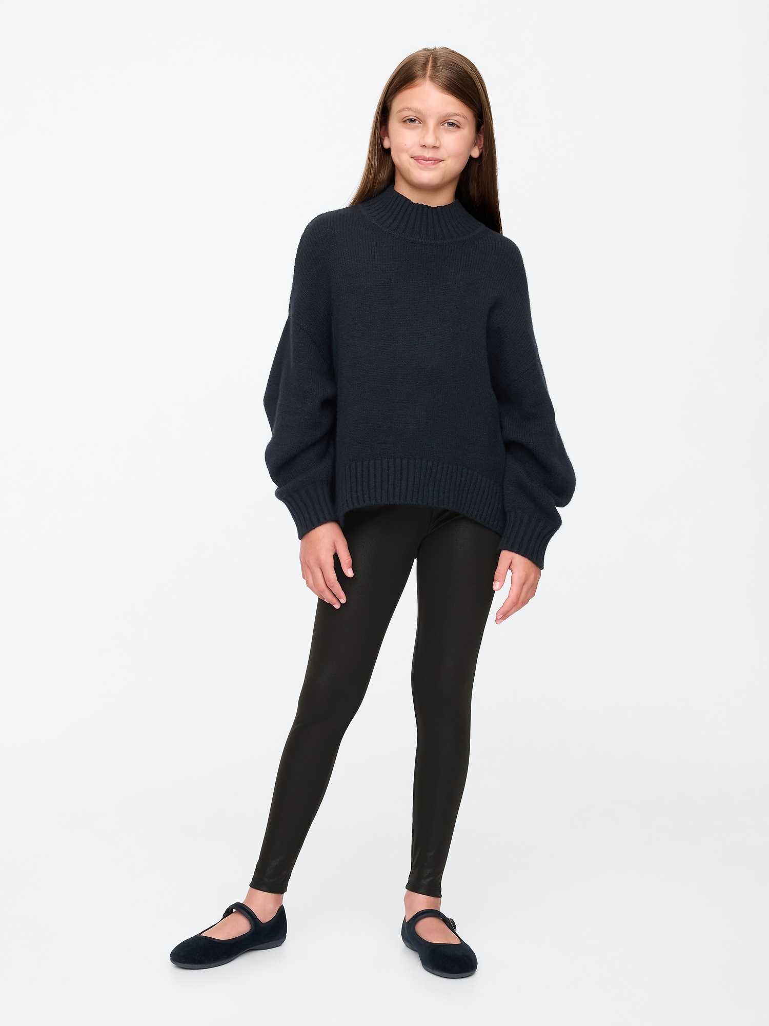 Legging métallisé pour enfant