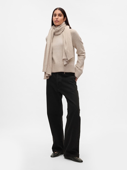 Image number 3 showing, CashSoft Turtleneck Sweater