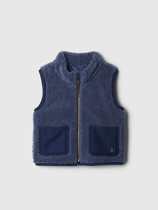 Image number 3 showing, babyGap Sherpa Vest