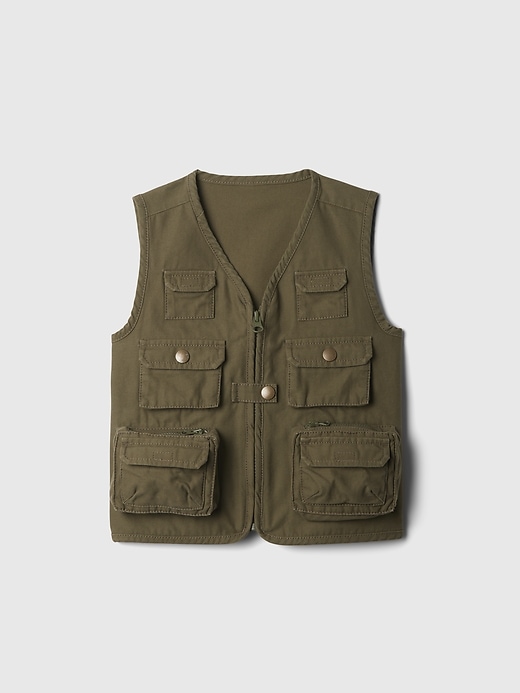 L'image numéro 1 présente Gilet utilitaire réédition babyGap