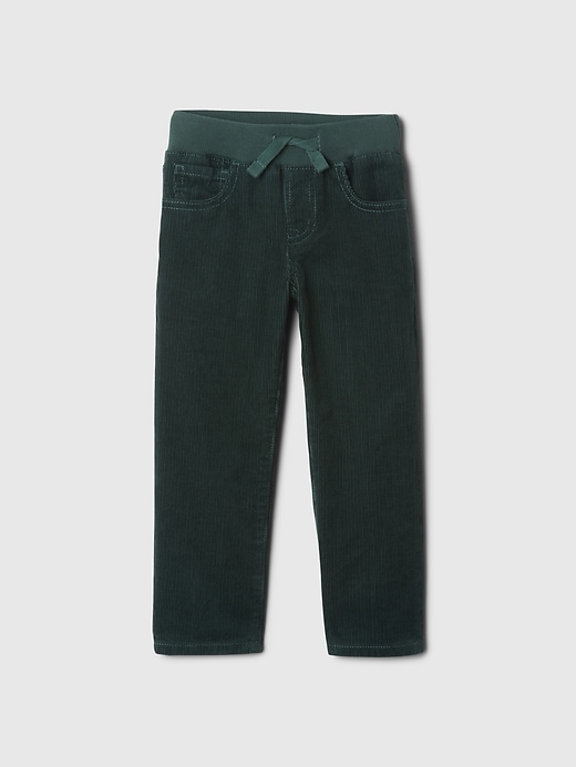 L'image numéro 2 présente Pantalon droit original en velours côtelé années 1990 babyGap