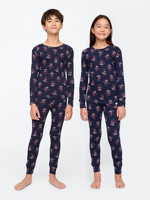 Image number 1 showing, Kids Organic Cotton PJ Set