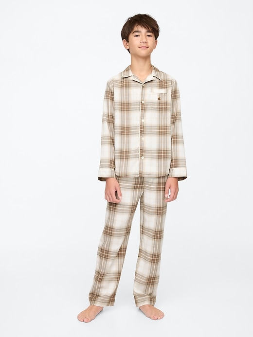 Image number 5 showing, Kids Recycled Flannel PJ set