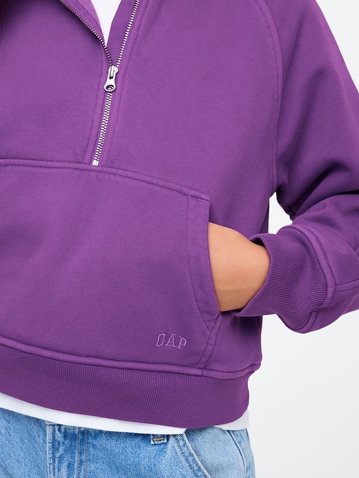 Image number 3 showing, Kids Half-Zip Hoodie