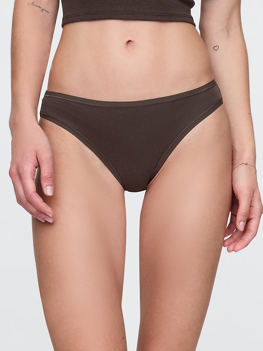 Image number 5 showing, Organic Stretch Cotton Bikini