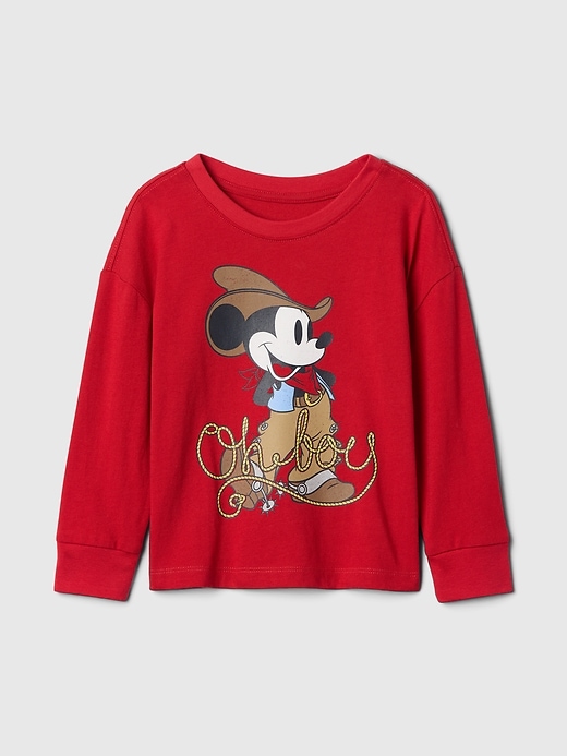 L'image numéro 1 présente T-shirt à imprimé Mickey Mouse de Gap × Disney pour bébé