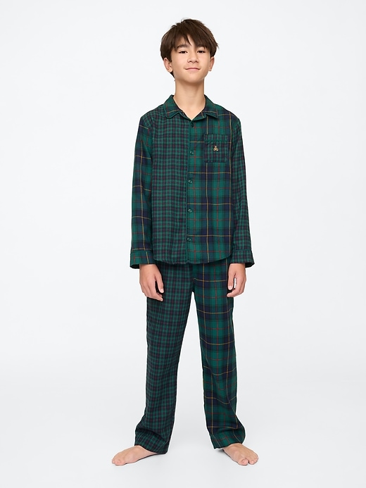 Image number 5 showing, Kids Recycled Flannel PJ set