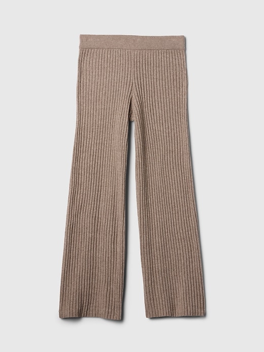 Image number 5 showing, CashSoft Wide Rib Sweater Pants