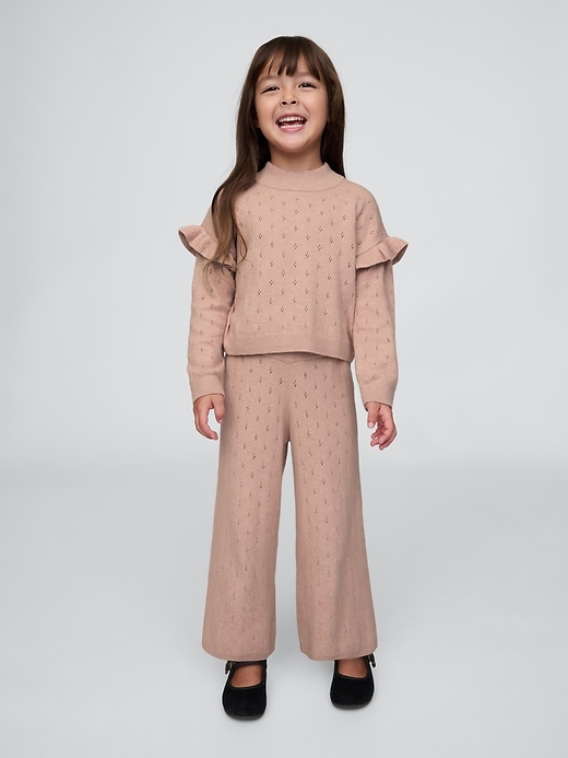 Image number 1 showing, Baby &amp; Toddler CashSoft Pointelle Pants