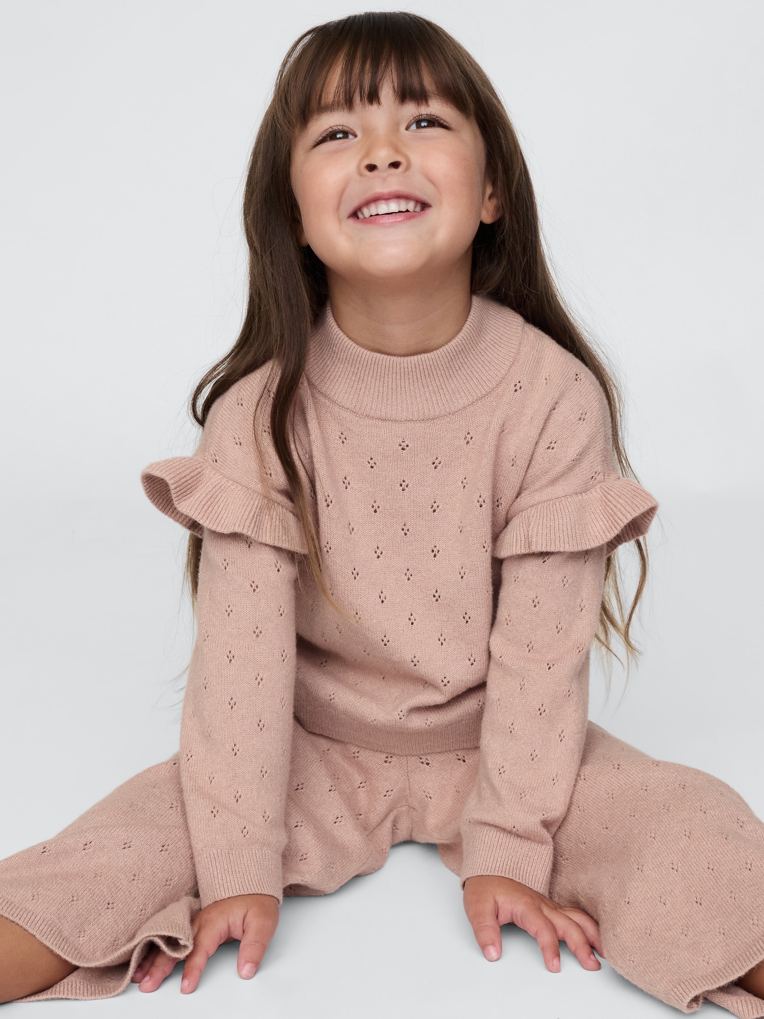 Baby & Toddler CashSoft Pointelle Sweater