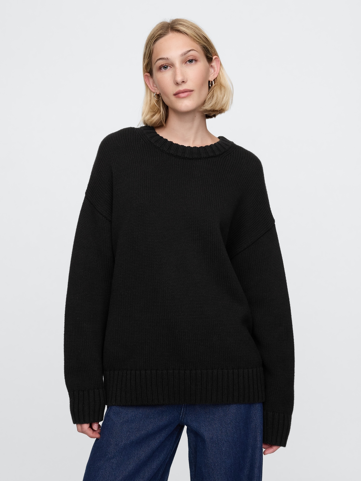 Gap oversized sweater best sale