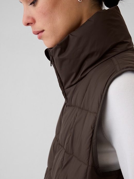 Image number 8 showing, Recycled Lightweight Quilted Puff Vest