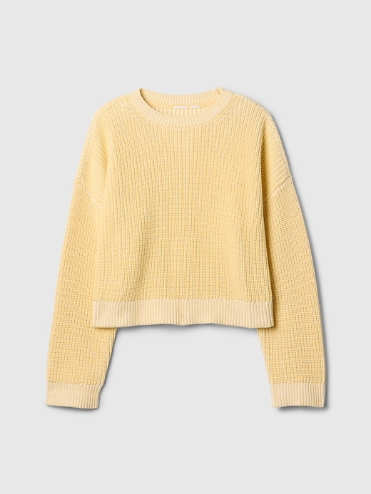 Image number 5 showing, Kids Boxy Crewneck Sweater