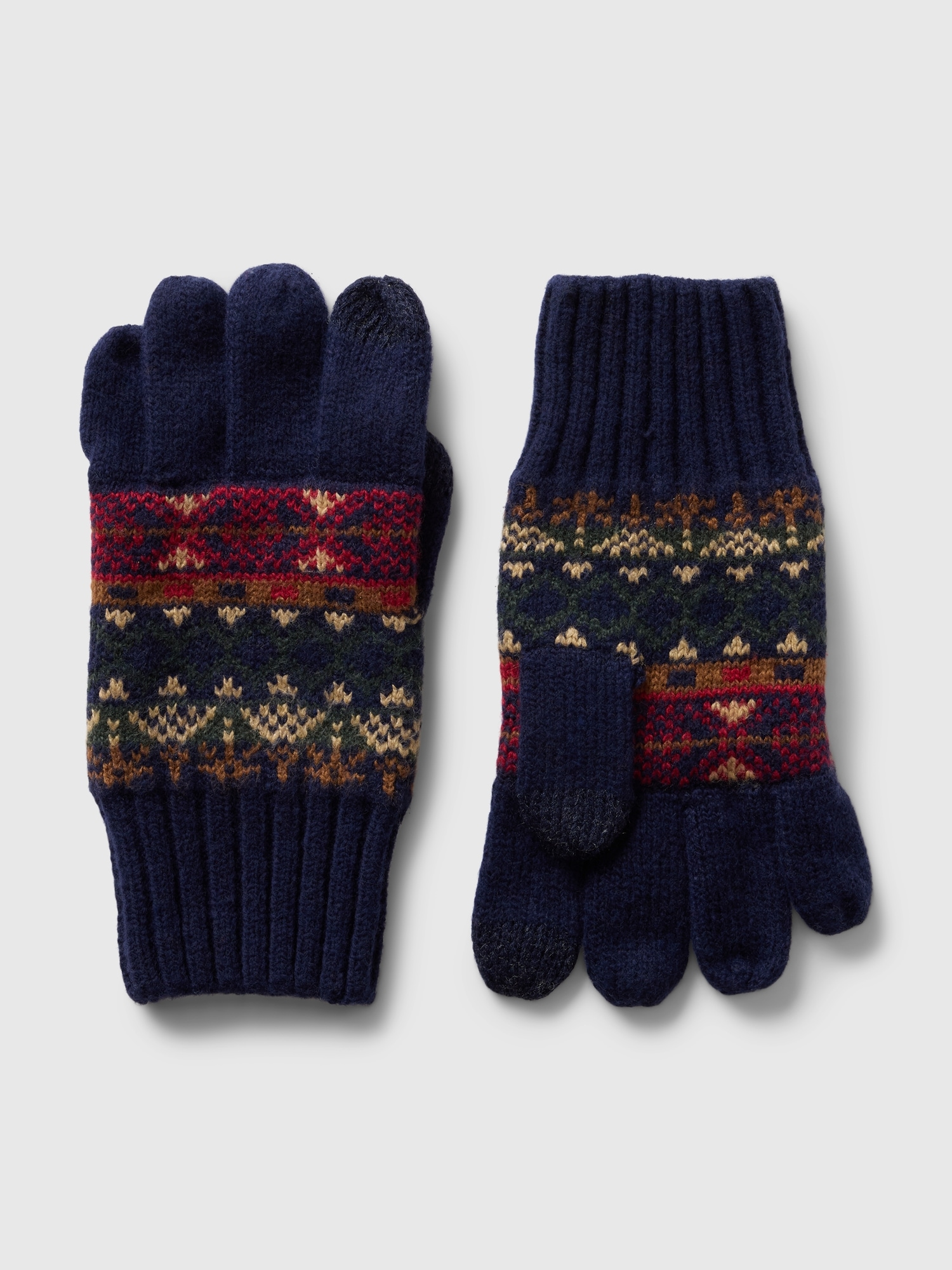 Gants Effet cachemire à motif jacquard pour Enfant