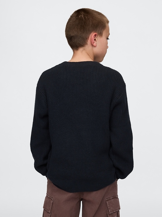 Image number 2 showing, CashSoft Rib Crewneck Sweater