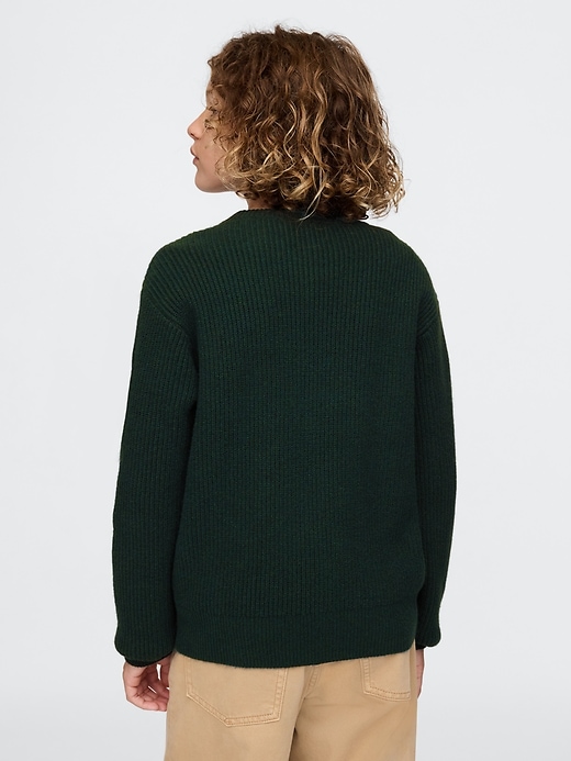 Image number 2 showing, CashSoft Rib Crewneck Sweater