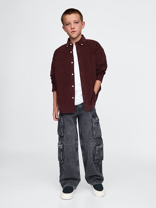 Image number 3 showing, Kids Corduroy Shirt