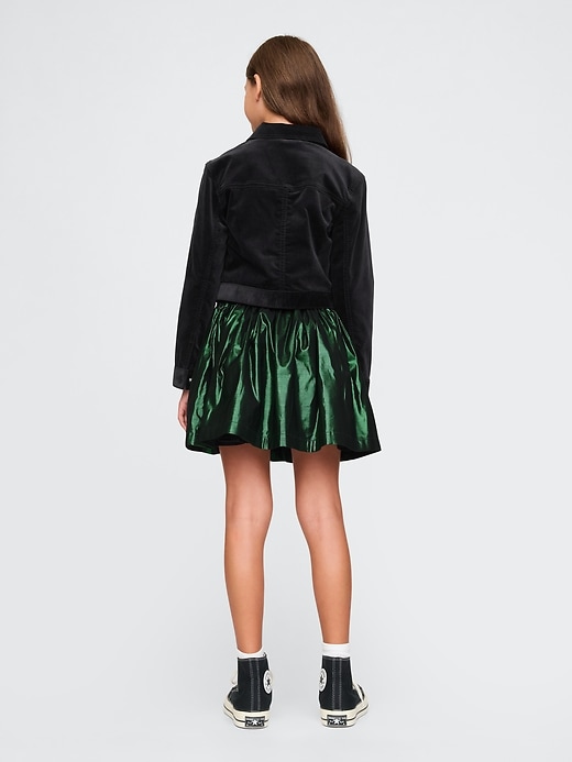 Image number 2 showing, Kids Wicked Metallic Pleated Skirt